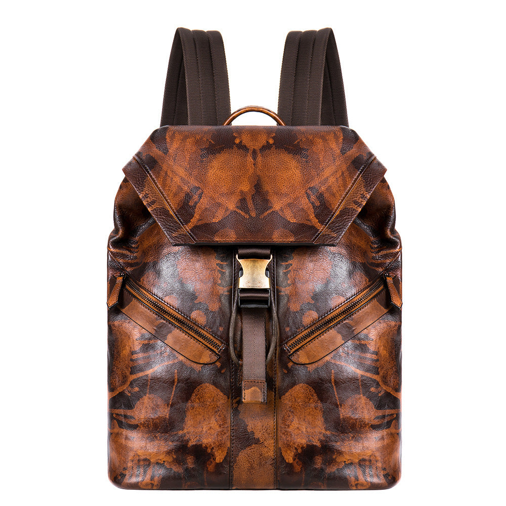 Genuine Leather Travel Backpack