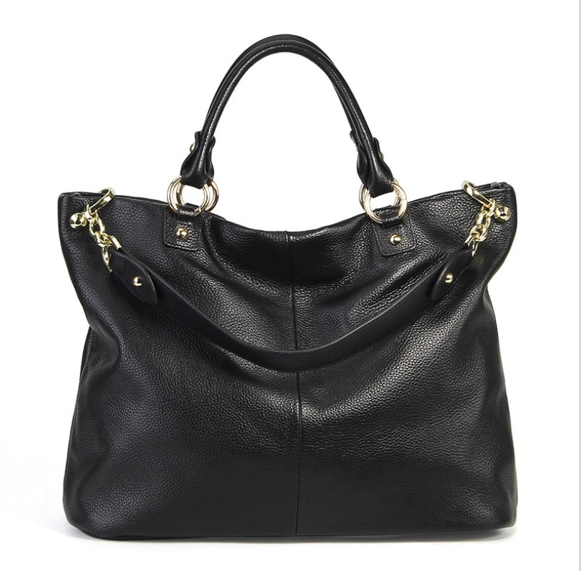 Genuine Leather Shoulder Crossbody Bag for Work Travel