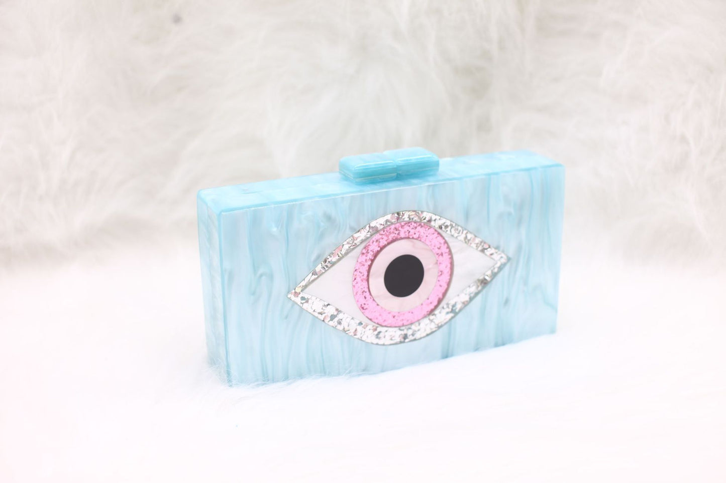 Evil Eye Evening Clutch Bag