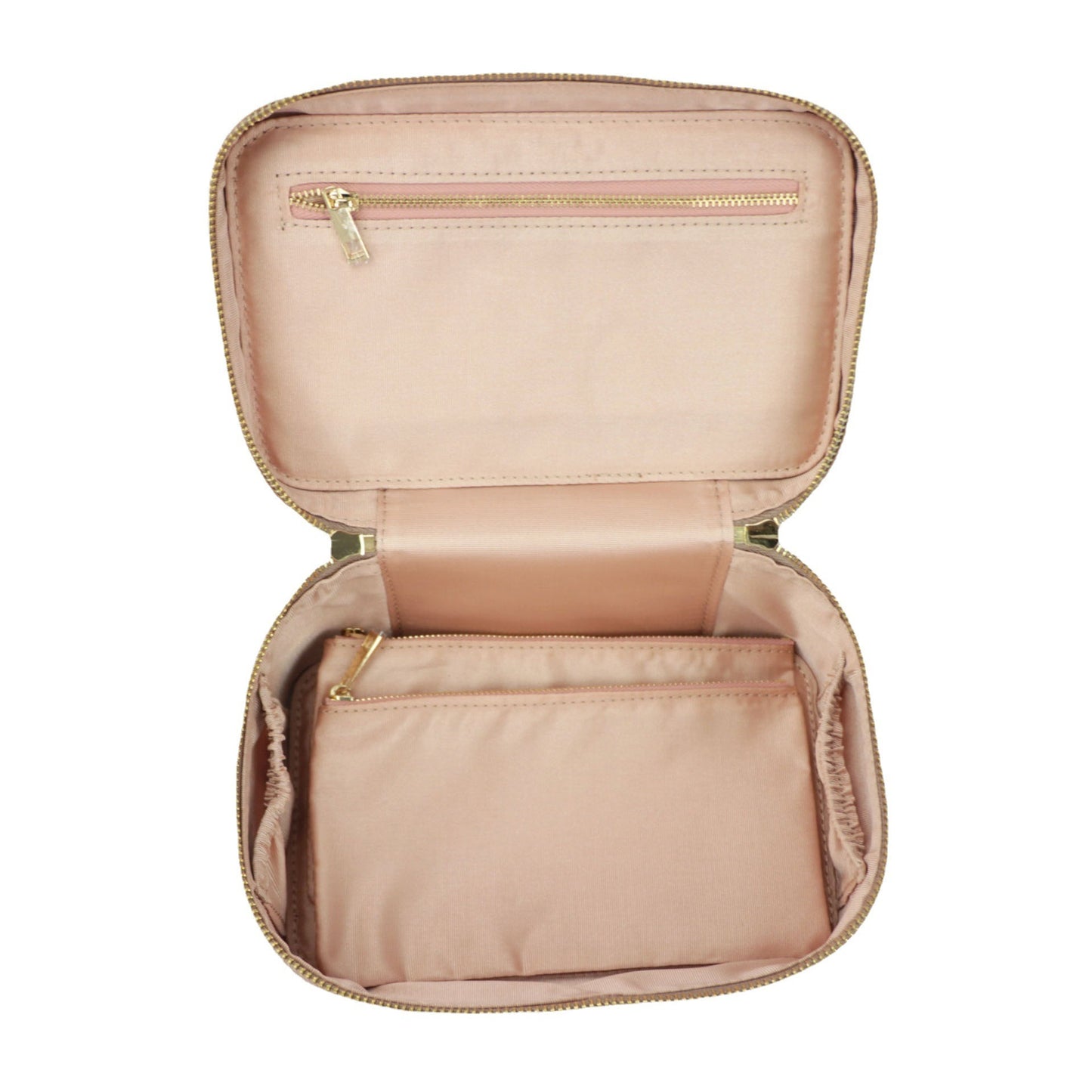 Genuine Leather Travel Makeup Bag Organiser