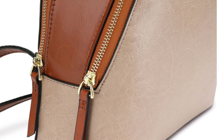 New Style Genuine Leather Cowhide Fashion All-Match Backpack Female Bag