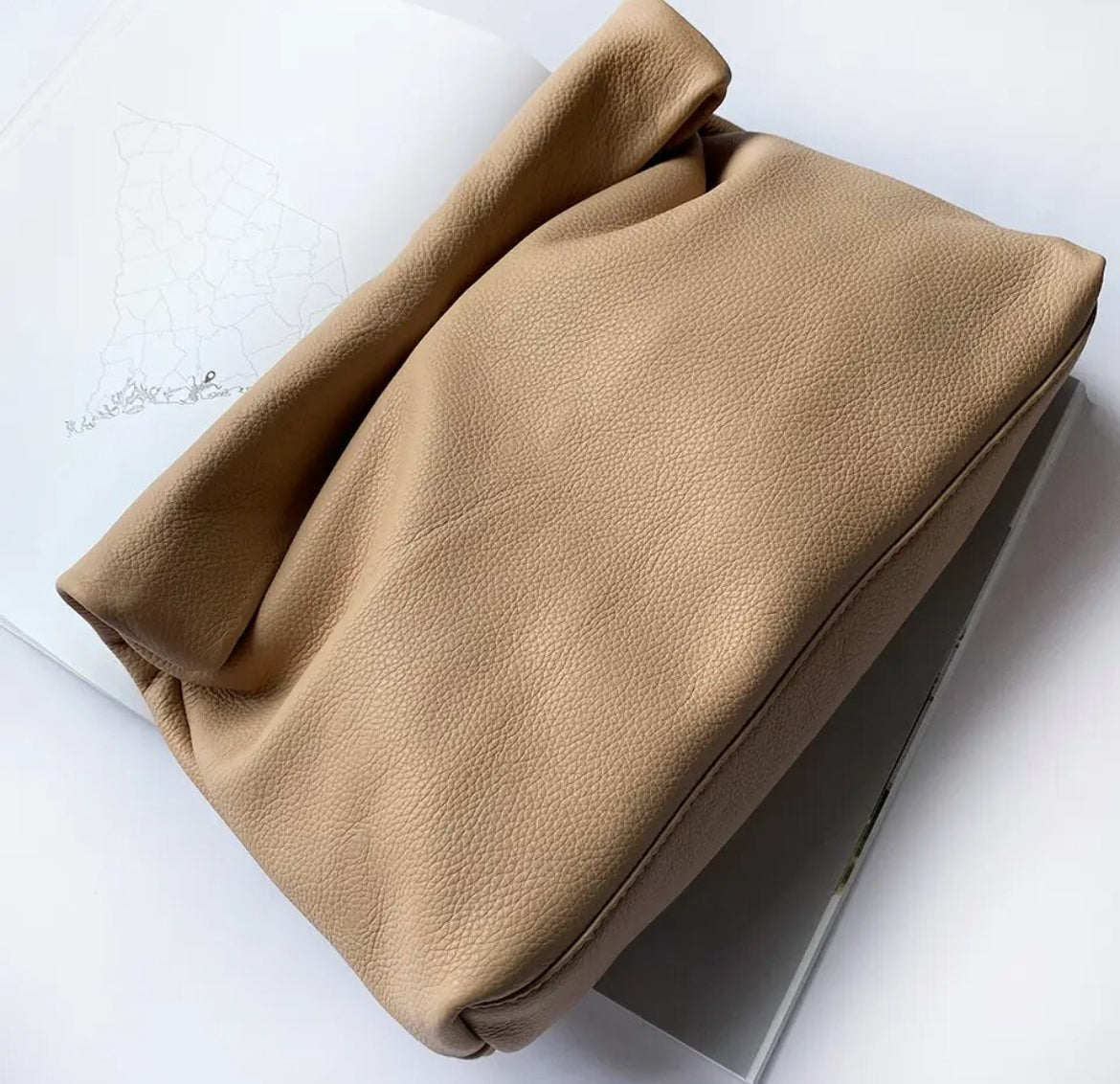 Foldover clutch bag,  Clutch bag for Women, Luxury Bag, Gift for Her