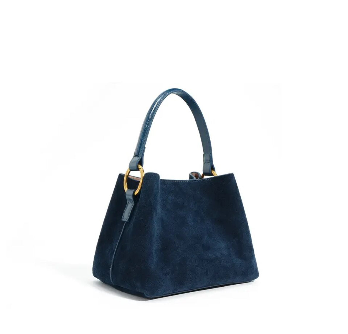 Top Handle Bag, Suede Leather Bag Women, Crossbody