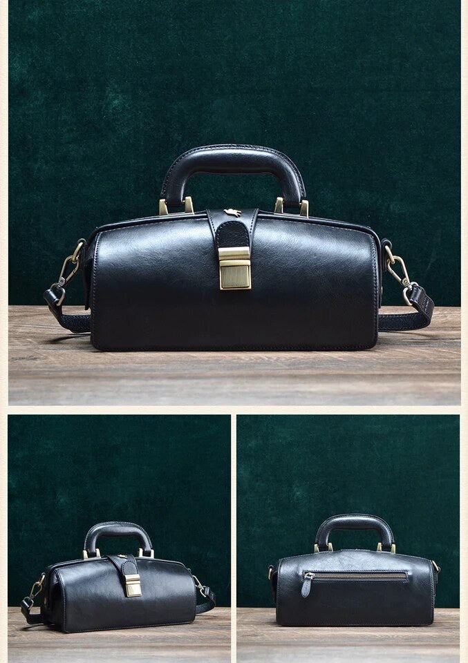 Briefcase Clutch Bag, Top Handle Bag For Summer