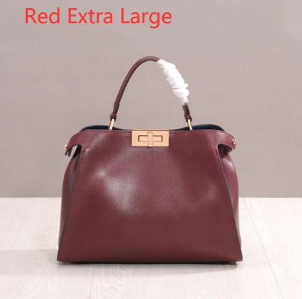 Top Handle Crossbody Leather Bag