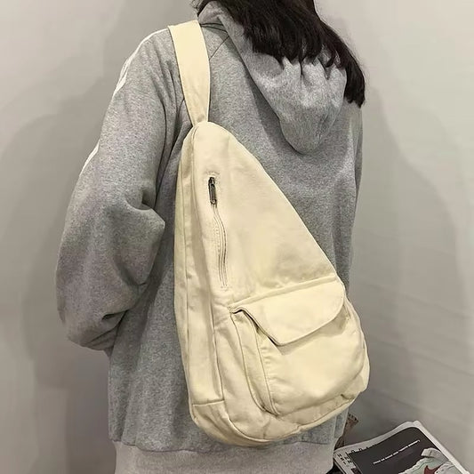 Simple Canvas Backpack