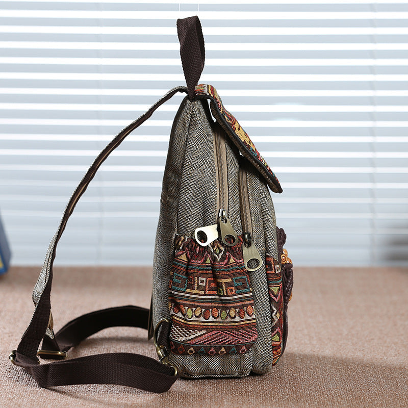 Canvas backpack