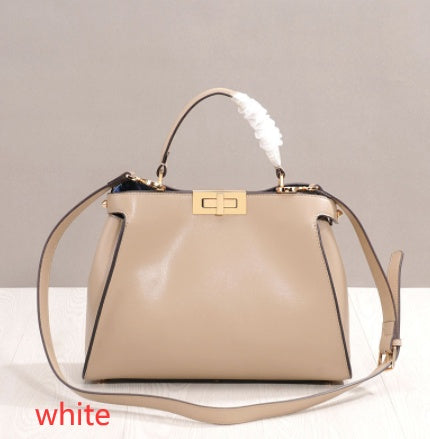 Top Handle Crossbody Leather Bag