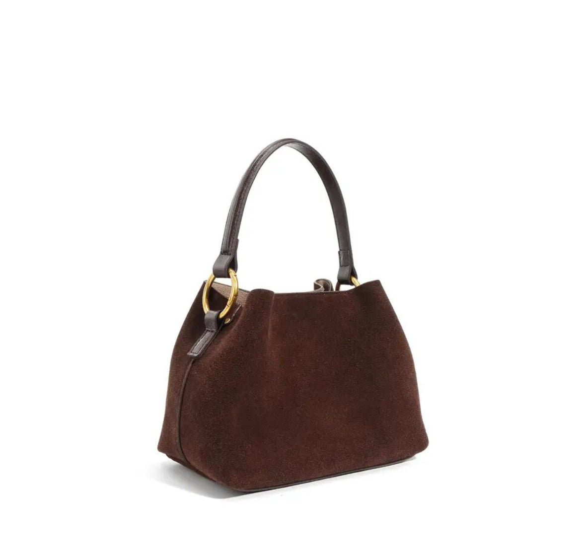 Top Handle Bag, Suede Leather Bag Women, Crossbody