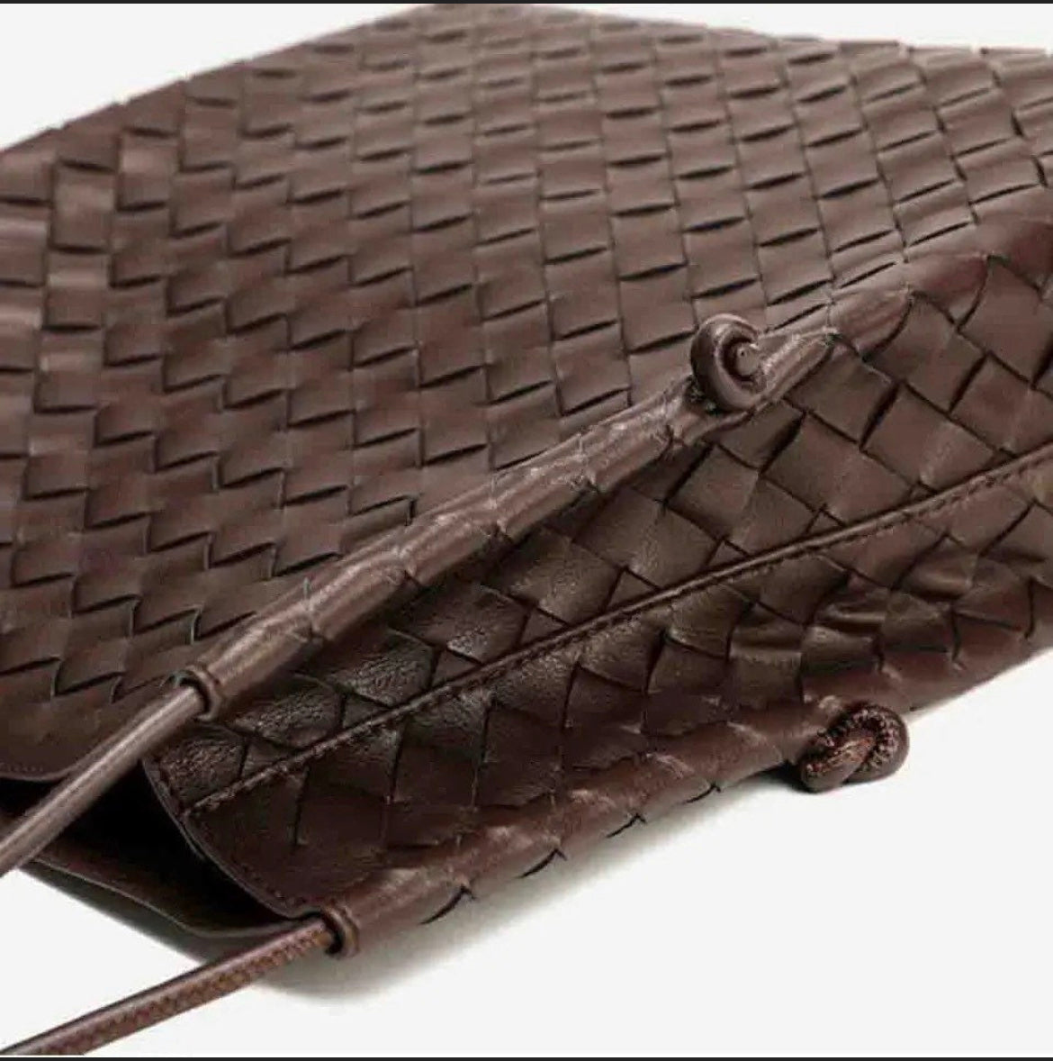 Woven Leather Bag for Women