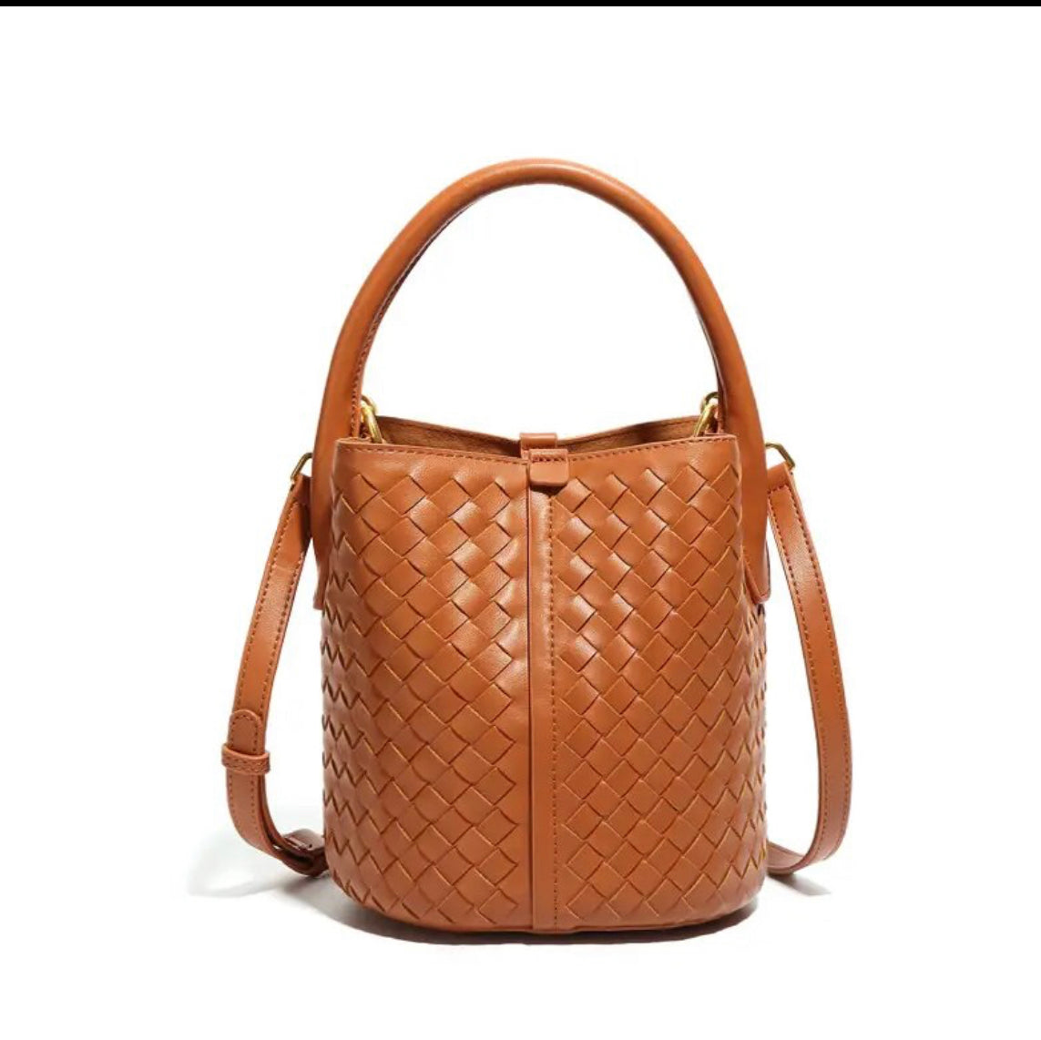 Genuine Leather bag, Hand woven  Bag, Vintage Style Leather bag, gift for her, Bucket Bag Women