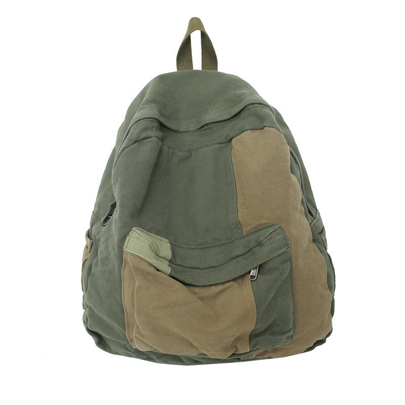 Canvas Backpack Schoolbag For Women