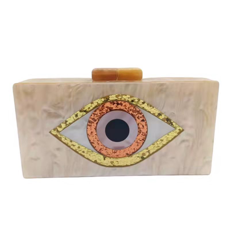 Evil Eye Evening Clutch Bag