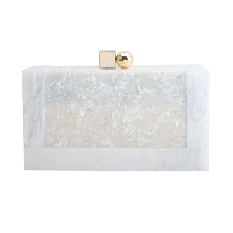 Mosaic bag Clutch bag chain cross-body bag evening bag