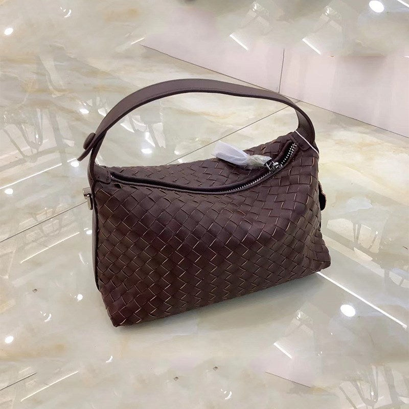 Hand-woven Genuine Leather Small Bag