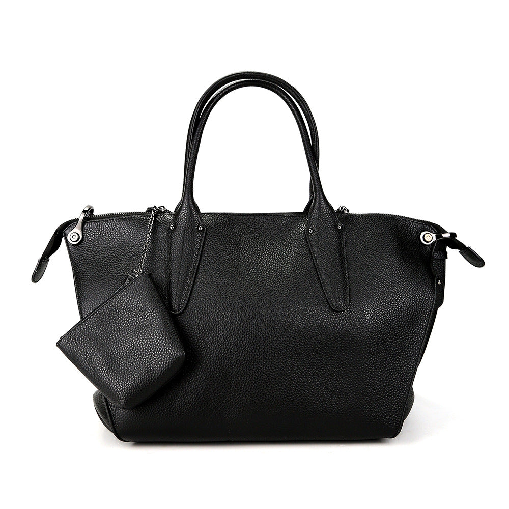 Oversized Leather Bag - HauteMadeStudio